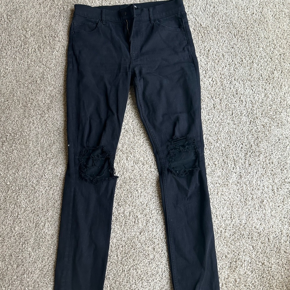 Express straight leg jeans
